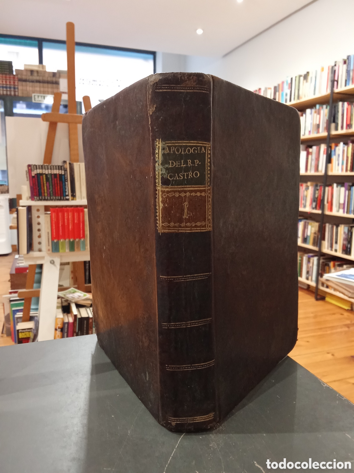 Livros antigos: Apolog&iacute;a de la theologia escholastica - Joseph de S. Pedro de Alc&aacute;ntara - 1792