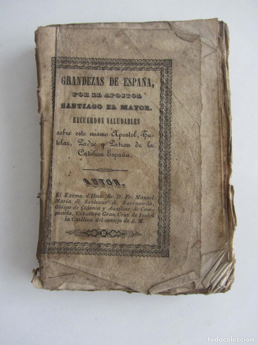 Libri antichi: Recuerdos Saludables Espa&ntilde;a Cat&oacute;lica 1846 - Santiago de Compostela. Manuel M. de Sanlucar Barrameda