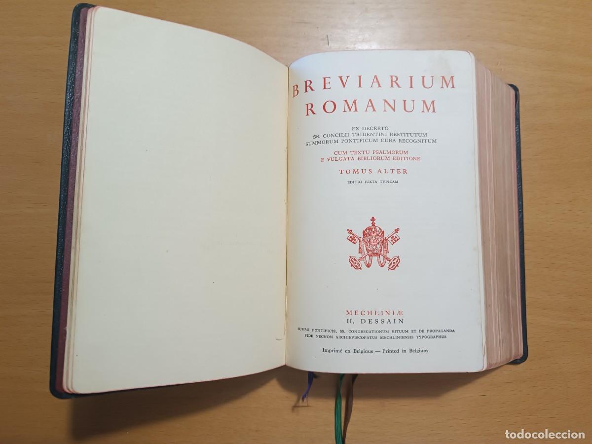 Livros antigos: Breviarium Romanum, H.Dessain 1961 (Tomus Alter)