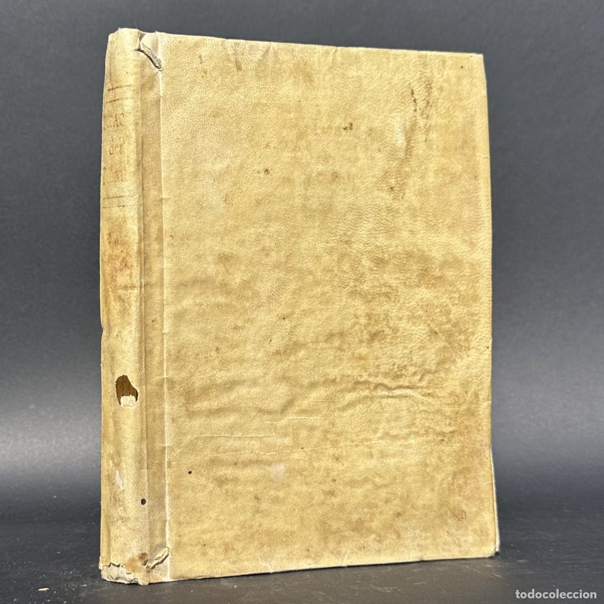 Livres anciens: a&ntilde;o 1784 - PRACTICA DEL P&Uacute;LPITO PARA INSTRUCCI&Oacute;N DE NUEVOS PREDICADORES - ORATORIA - PERGAMINO