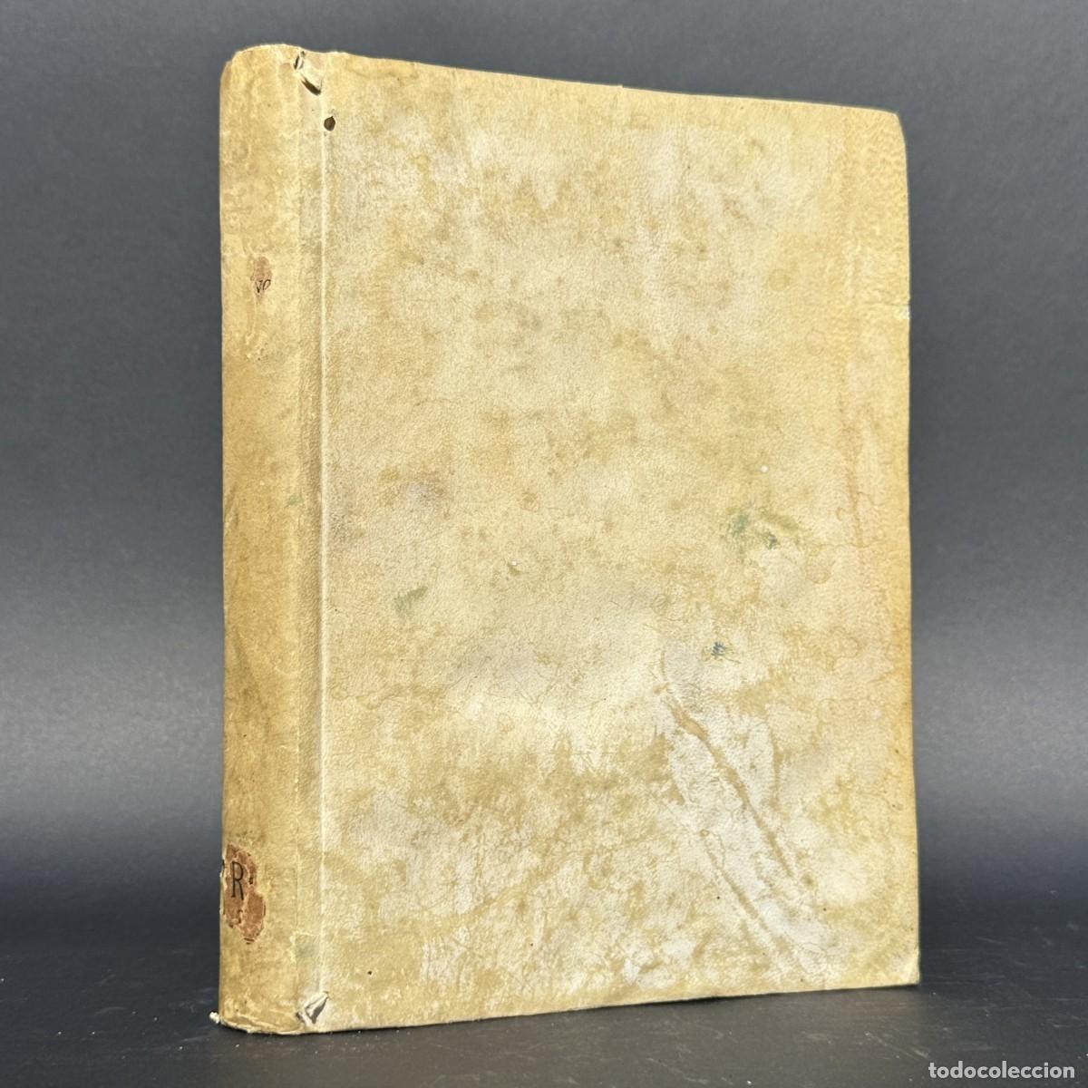 Livres anciens: a&ntilde;o 1788 - APARATO DE ELOCUENCIA PARA ORADORES SAGRADOS - LEONARDO SOLER DE CORELLA - PERGAMINO