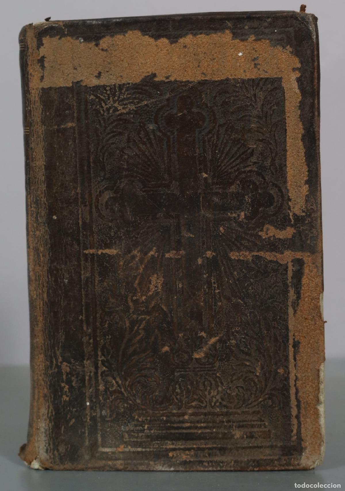 Libros antiguos: 1862 Ordo Administrandi Infirmis Sacramenta Eucharisti&aelig; et Extrem&aelig; Unctionis et Officium Defunctorum