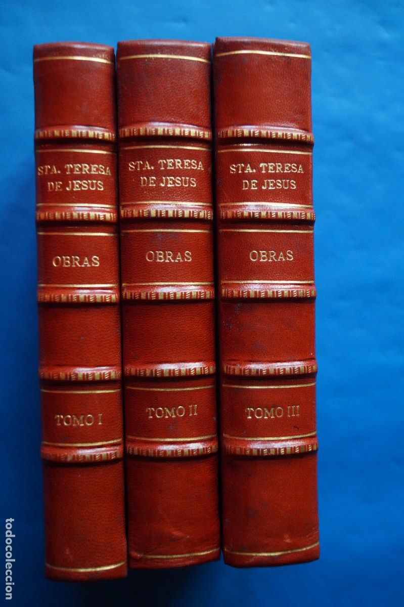 Libros antiguos: OBRAS COMPLETAS. SANTA TERESA DE JESUS.