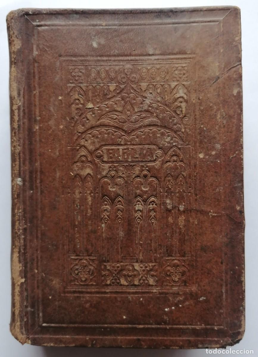 Libros antiguos: SANTA BIBLIA. ANTIGUO Y NUEVO TESTAMENTO. CIPRIANO VARELA. MADRID 1884.