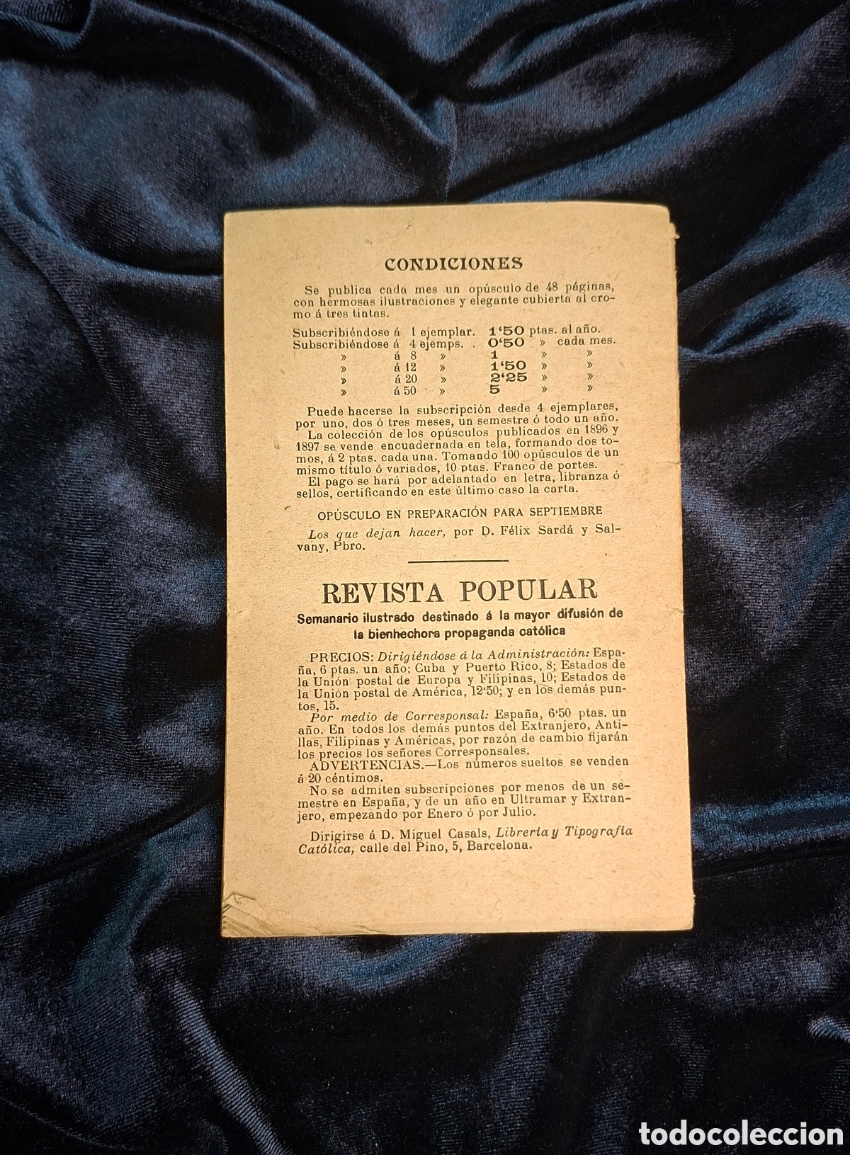 Libros antiguos: El Protestantismo en Berl&iacute;n, 1898 - Foto 3