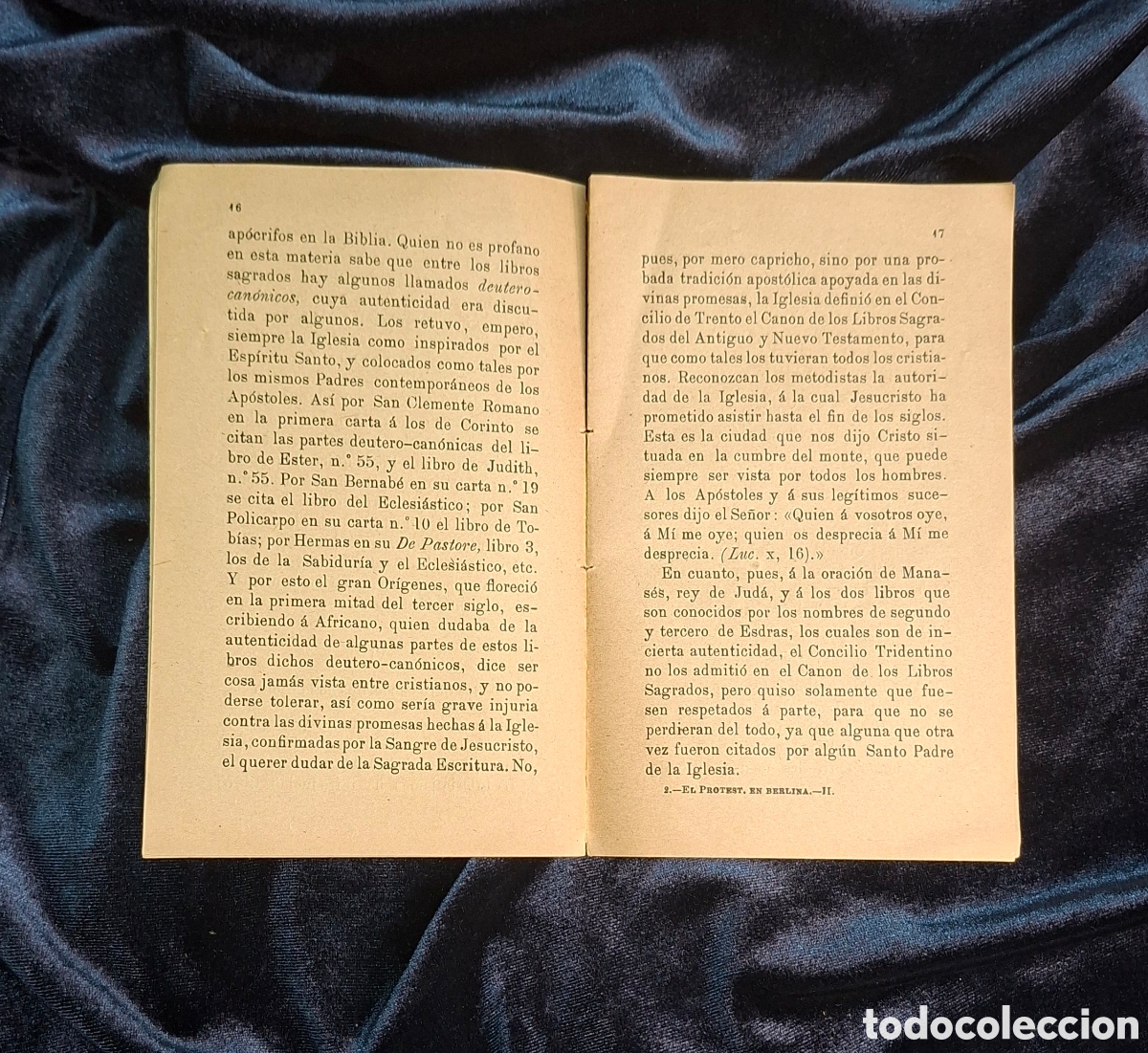 Libros antiguos: El Protestantismo en Berl&iacute;n, 1898 - Foto 5