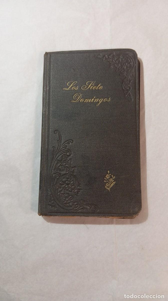 Libros antiguos: Devoci&oacute;n de los Siete Domingos de San Jos&eacute; - Saturnino Calleja (1901)