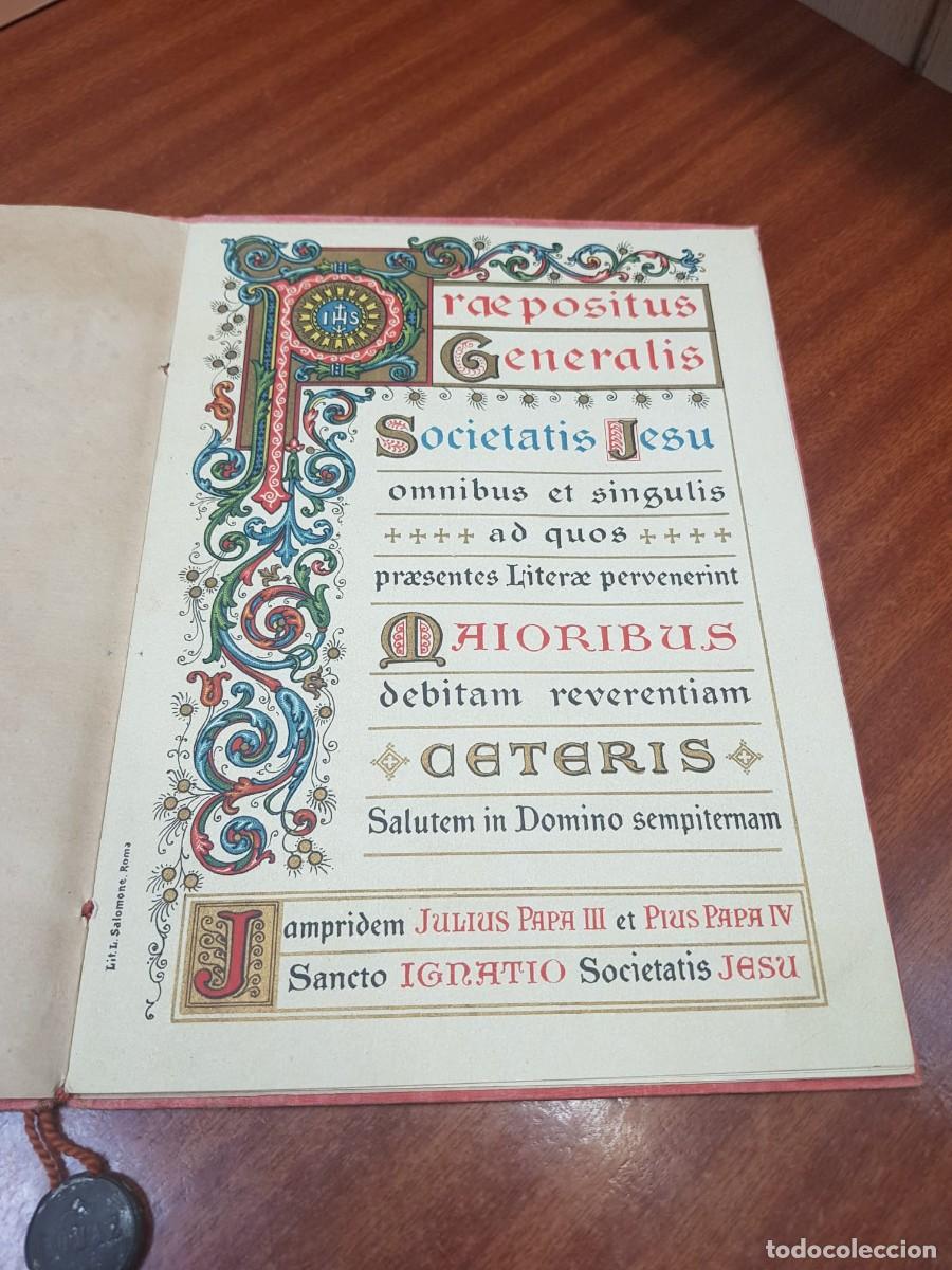 Libros antiguos: RAEPOSITUS GENERALIS SOCIETATIS JESU-A&Ntilde;O 1921