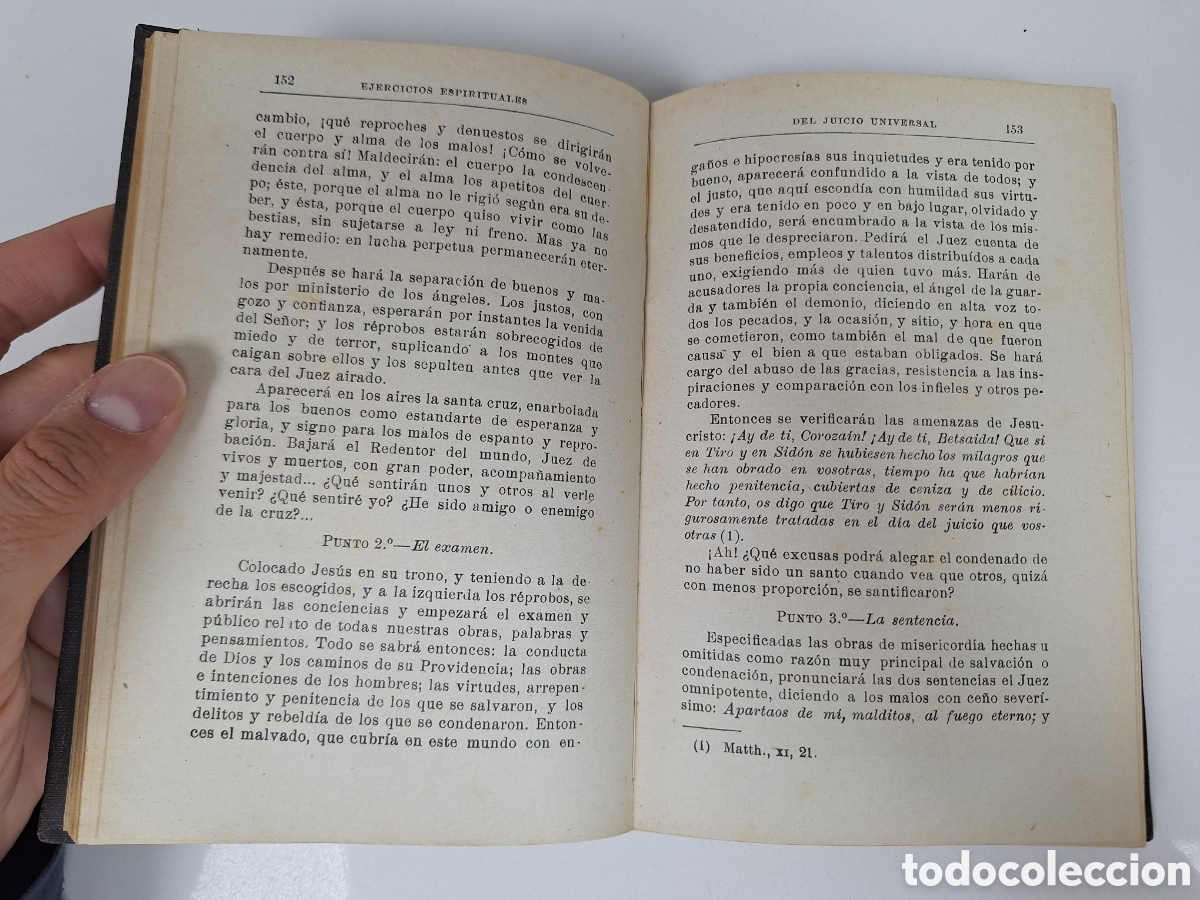 Libros antiguos: P. AGUSTI, Ejercicios de San Ignacio, 1920 - Foto 6