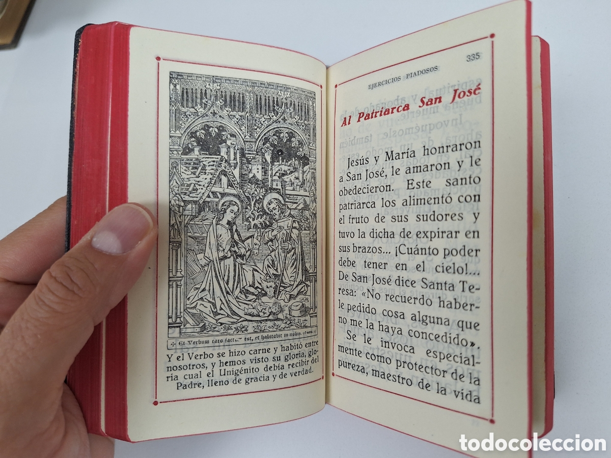 Libros antiguos: Ejercicios piadosos. Devocionario, 1929 - Foto 10