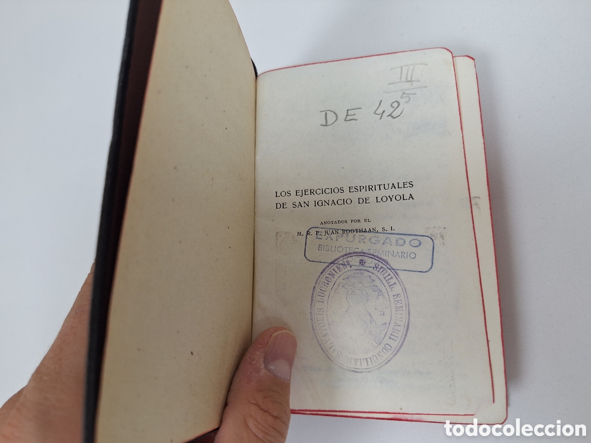 Libros antiguos: JUAN ROOTHAAN, Los Ejercicios Espirituales - Foto 4