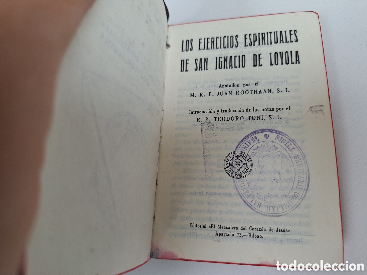 Libros antiguos: JUAN ROOTHAAN, Los Ejercicios Espirituales - Foto 5