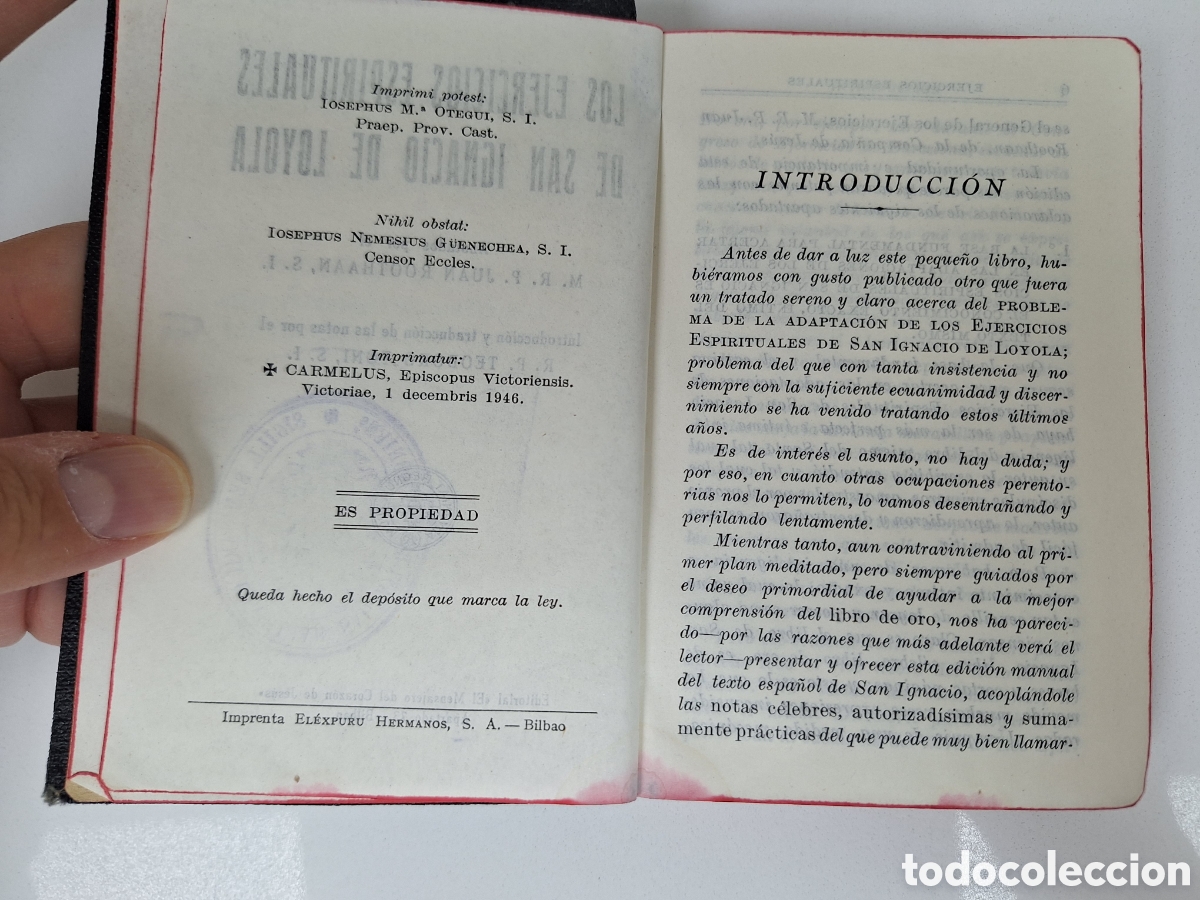 Libros antiguos: JUAN ROOTHAAN, Los Ejercicios Espirituales - Foto 6