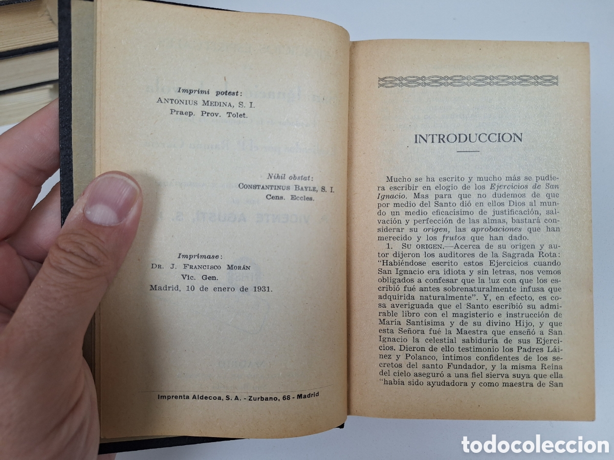 Libros antiguos: P. AGUSTI, Ejercicios Espirituales de San Ignacio, 1931 - Foto 6