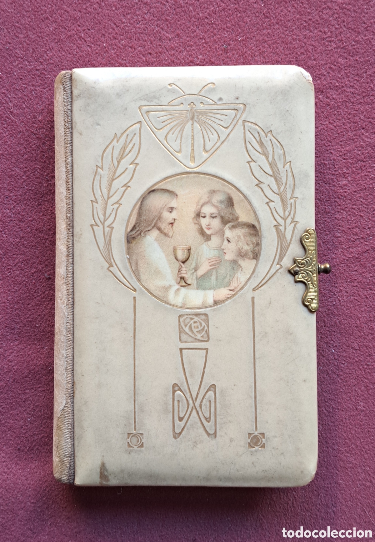 Libros antiguos: Antiguo devocionario &rdquo;Tesoro Divino&rdquo; -Bernadas y Mir, 1909-