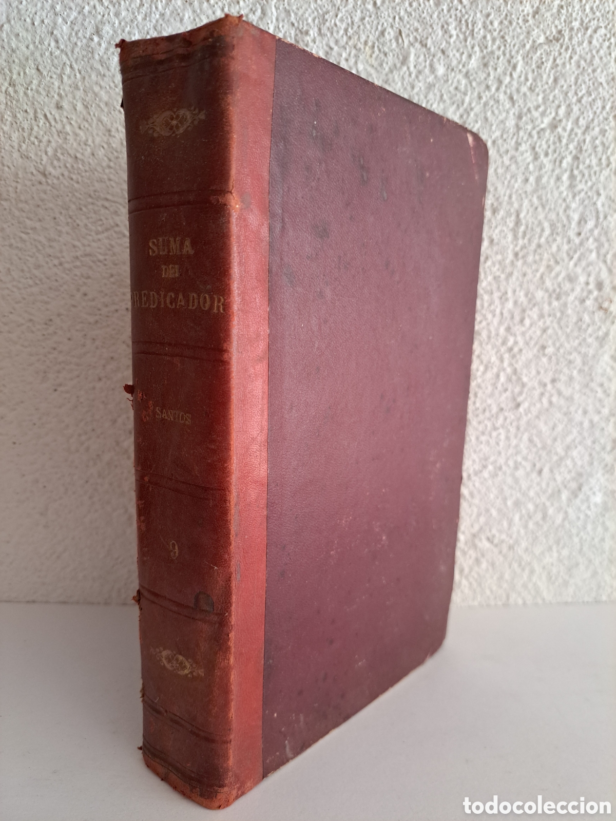 Antiquarische B&uuml;cher: LASUMA DEL PREDICADOR, TOMO NOVENO - P. GRENET - 1895