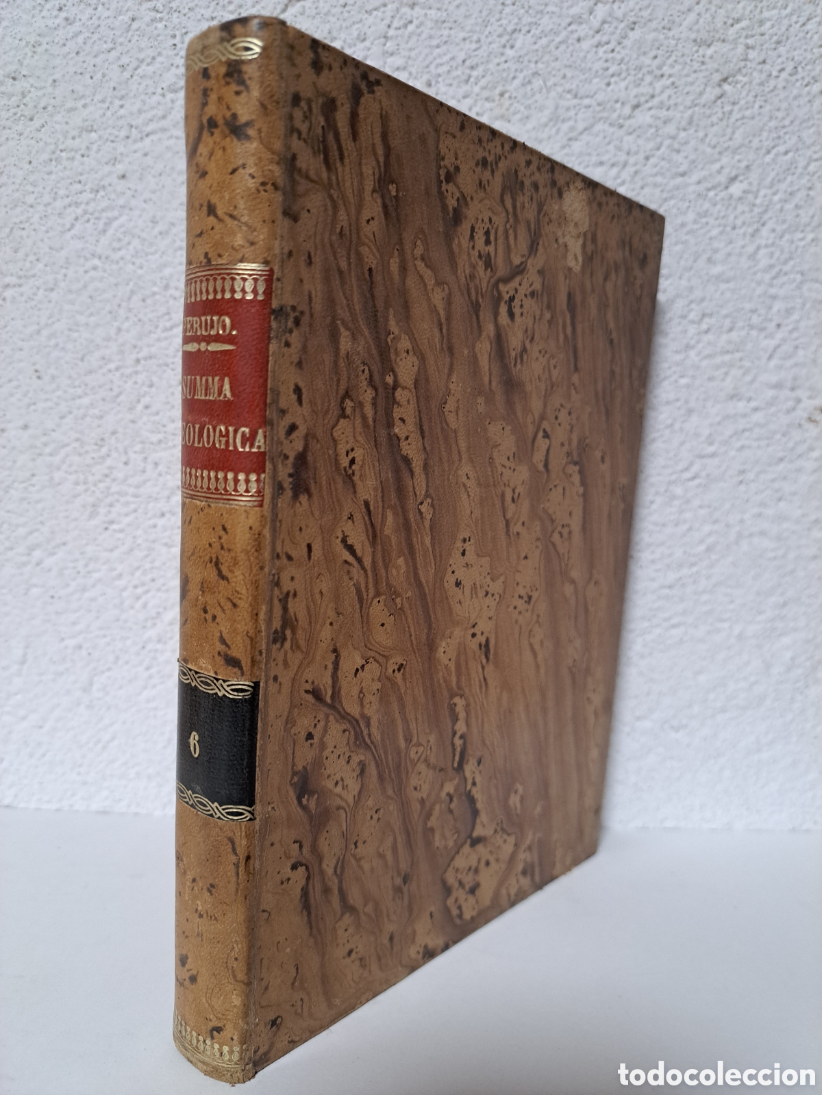 Libros antiguos: SUMMA THEOLOGICA, TOMO SEXTO - THOMAE AQUINATIS - 1881, EDICION A CARGO DE N. A. PERUJO