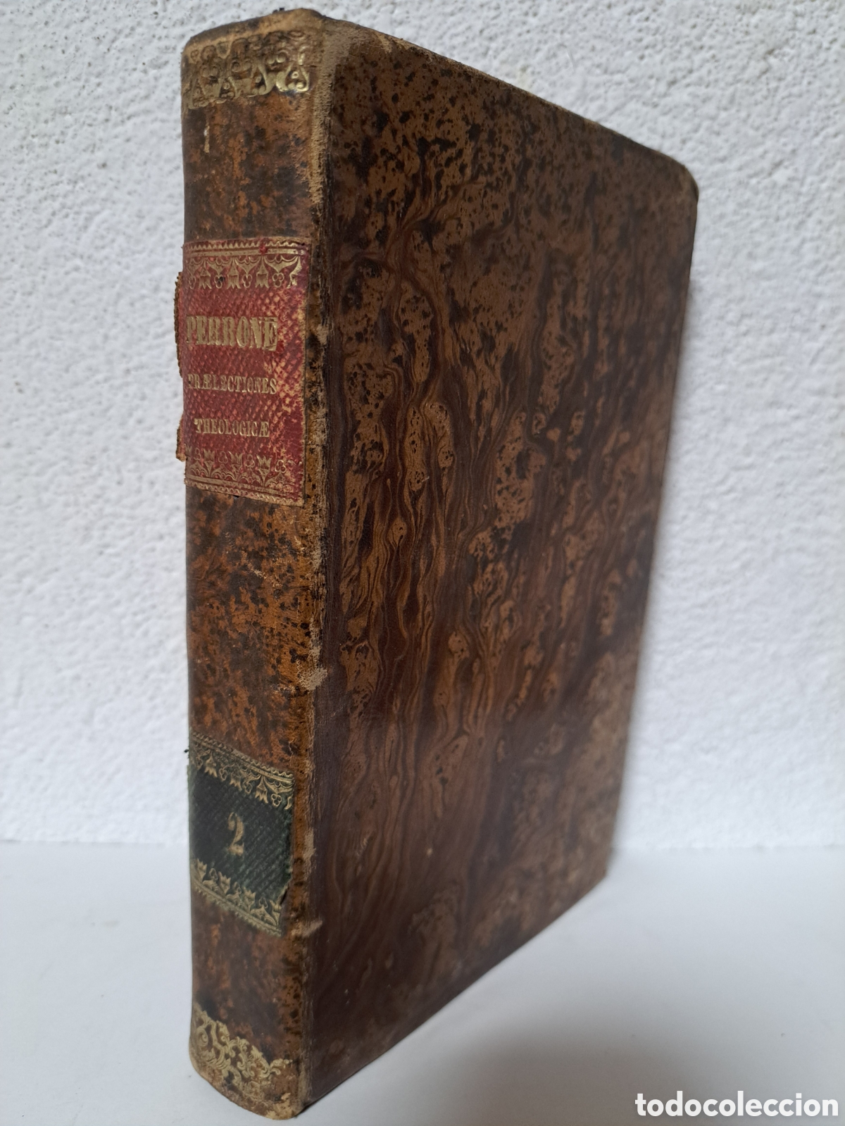Libros antiguos: PRAELECTIONES THEOLOGICAE, TOMO II - JOANNES PERRONE - 1860