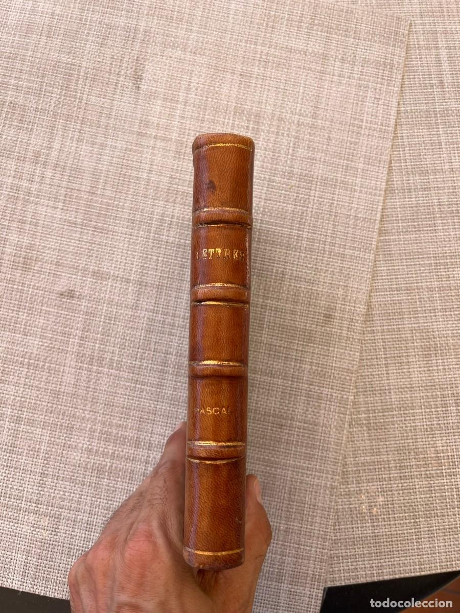 Libros antiguos: Lettres &agrave; un provincial - Blaise Pascal - Foto 3