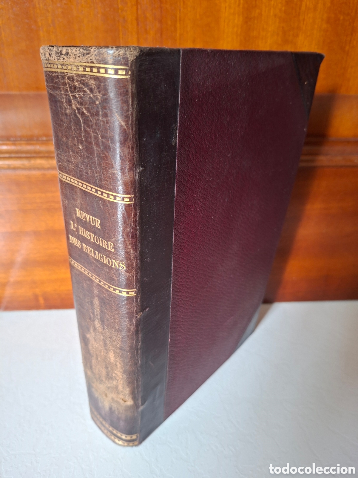 Libros antiguos: Revue de l'Histoire des Religions 2T (27 y 28) / Jean R&eacute;ville / Ed. Ernest Leroux en Par&iacute;s 1893