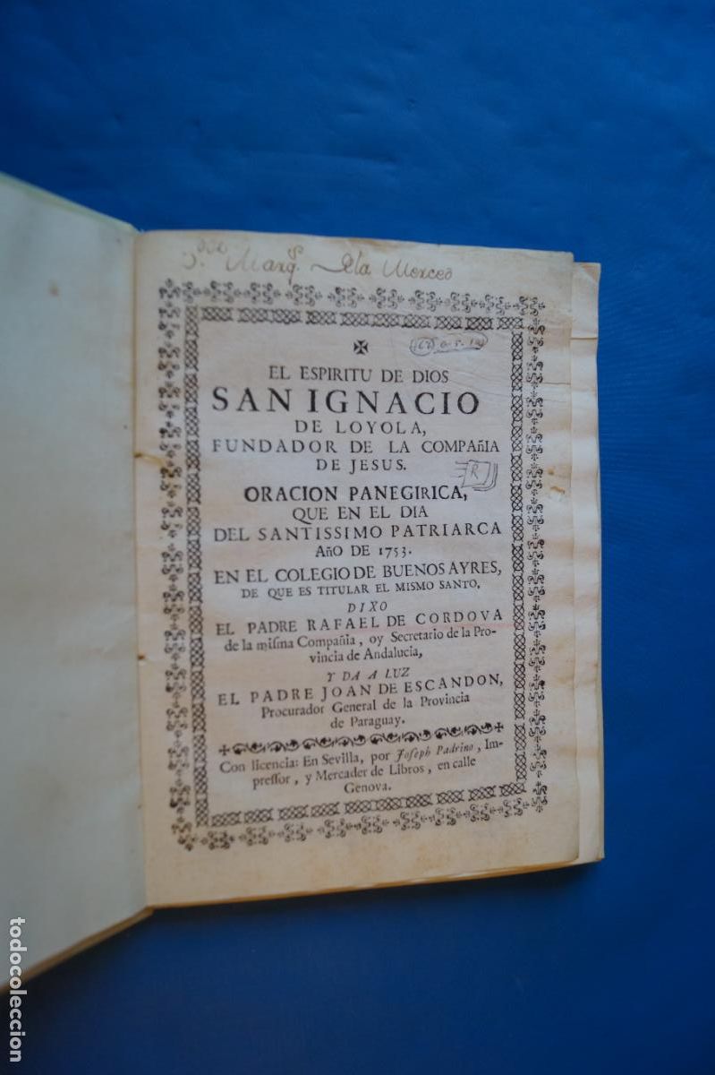 Libros antiguos: EL ESPIRITU DE DIOS. SAN IGNACIO DE LOYOLA.