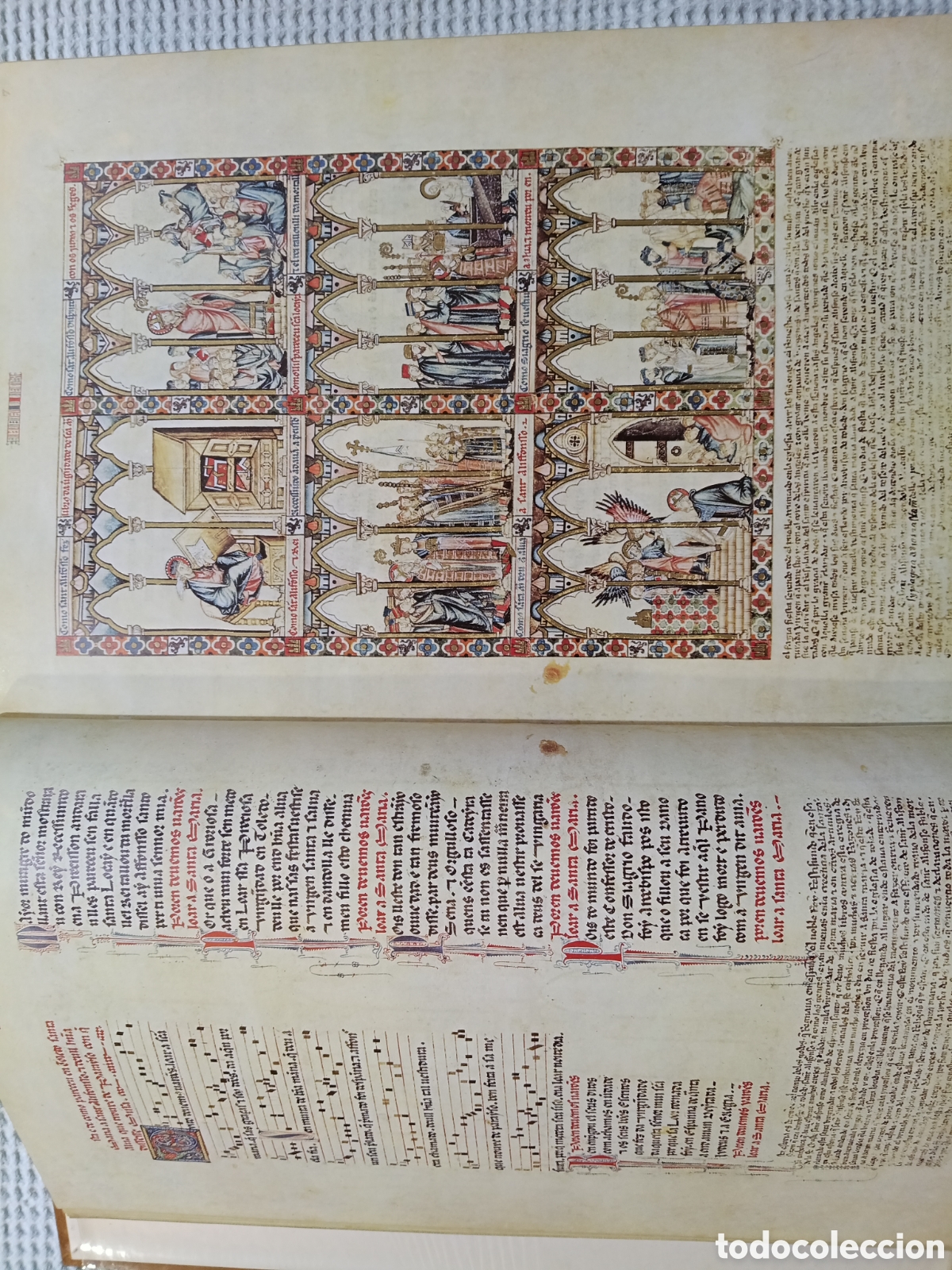 Libros antiguos: Cantigas de santa mar&iacute;a