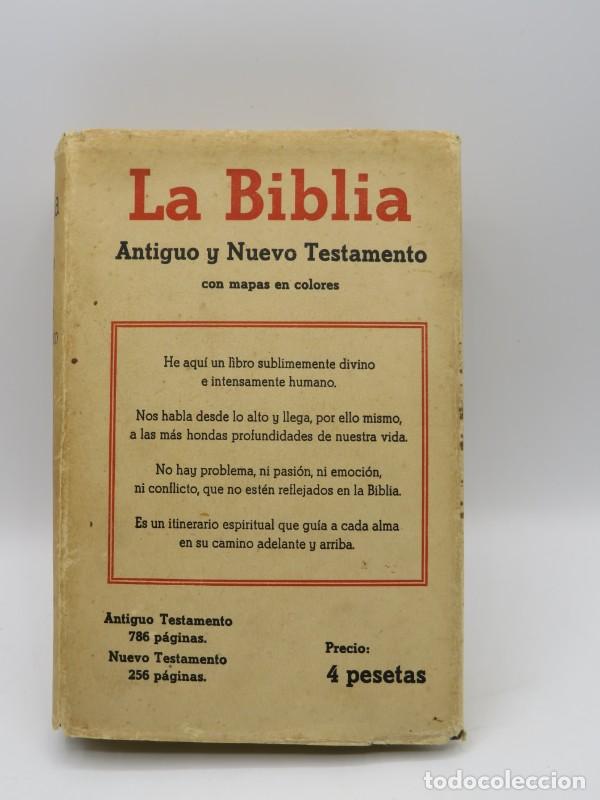 Antiquarische B&uuml;cher: La Biblia, Antiguo y Nuevo Testamento con Mapas en Colores - Sin Especificar - Dep&oacute;sito Central - 19
