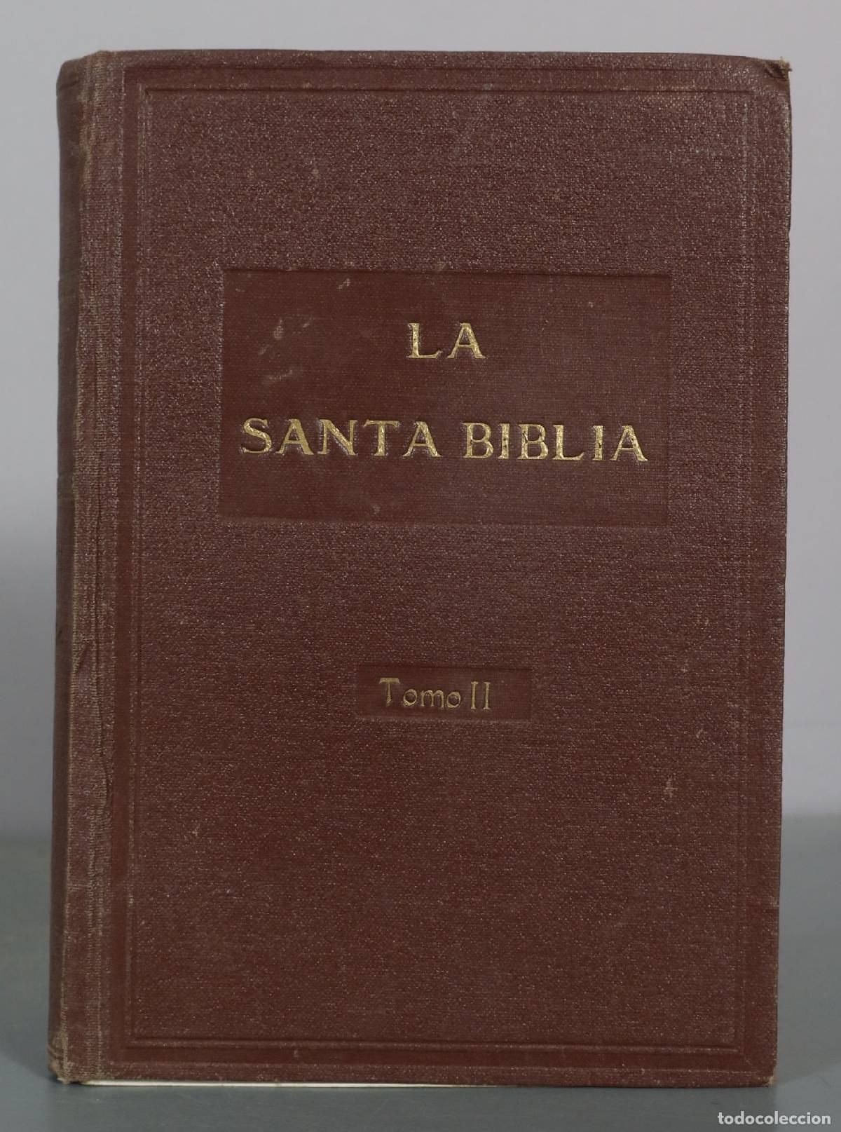 Libros antiguos: La Santa Biblia - Tomo quinto: Libro de Job, Libro de los Salmos - F&eacute;lix Torres Amat - Editorial