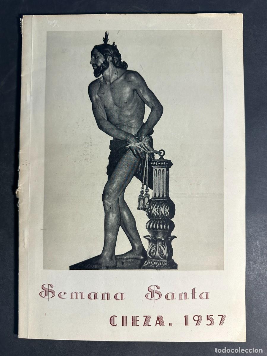 Libros antiguos: Programa Oficial de Semana Santa - Cieza 1956 - Murcia