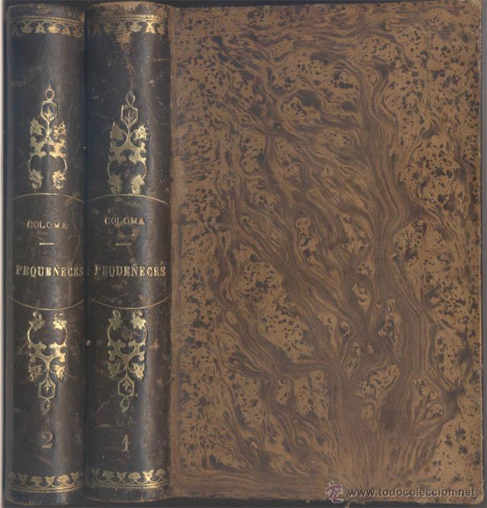 Libros antiguos: PEQUE&Ntilde;ECES - 1890-91 - Foto 1