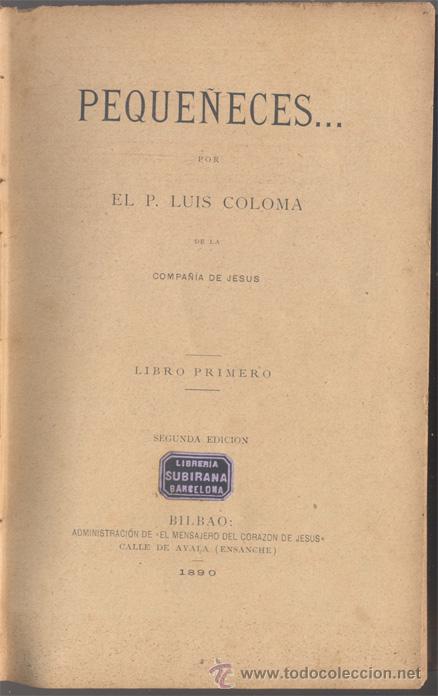 Libros antiguos: PEQUE&Ntilde;ECES - 1890-91 - Foto 2