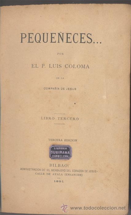 Libros antiguos: PEQUE&Ntilde;ECES - 1890-91 - Foto 3