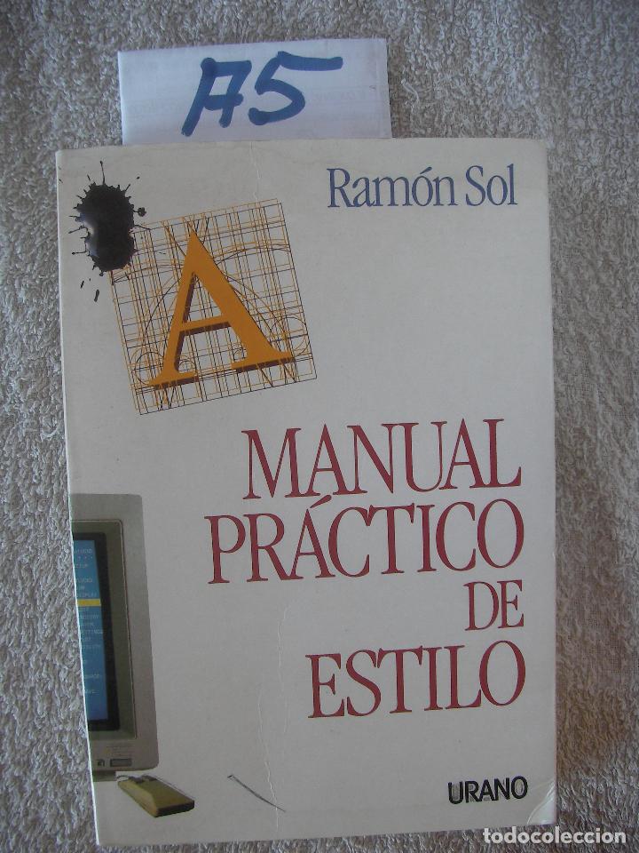 Libros antiguos: MANUAL PRACTICO DE LOS ESTILOS - Foto 1
