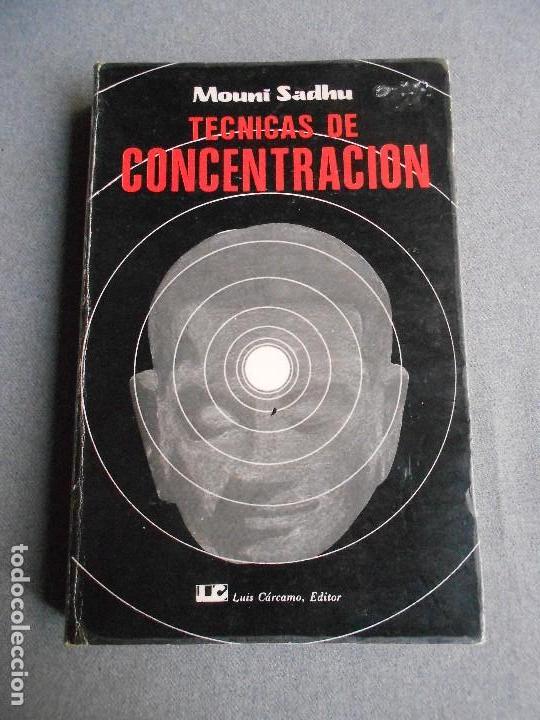 Libros antiguos: TECNICAS DE CONCENTRACION - Foto 1