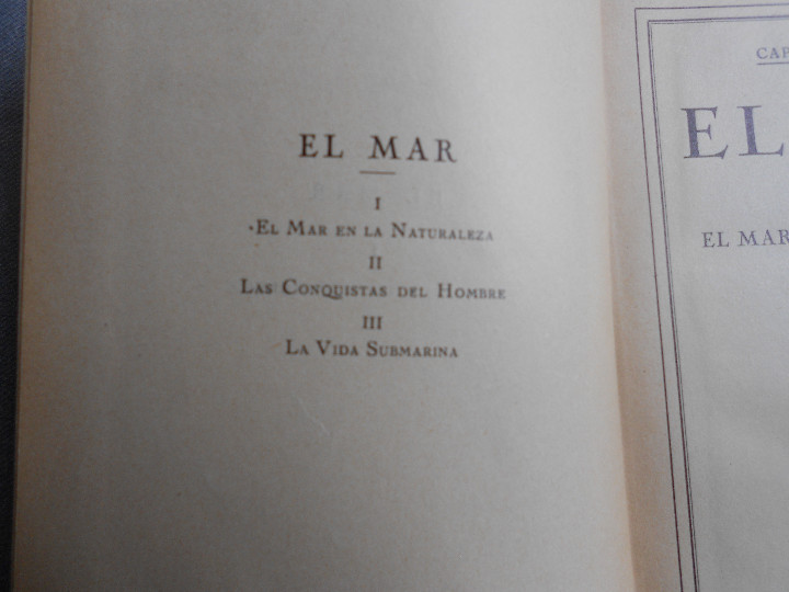 Libros antiguos: EL MAR. TRES TOMOS - Foto 4