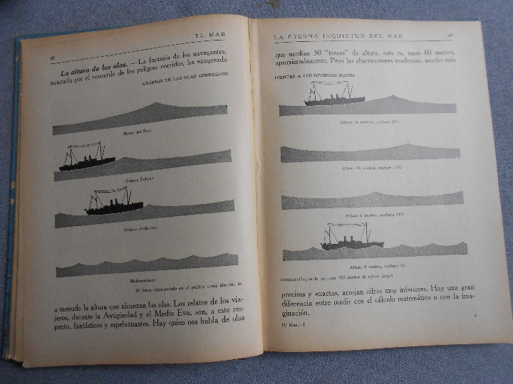 Libros antiguos: EL MAR. TRES TOMOS - Foto 6