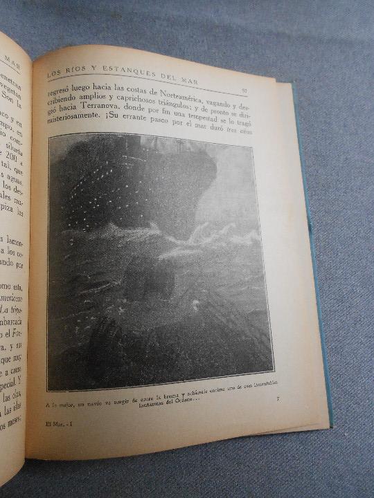 Libros antiguos: EL MAR. TRES TOMOS - Foto 7