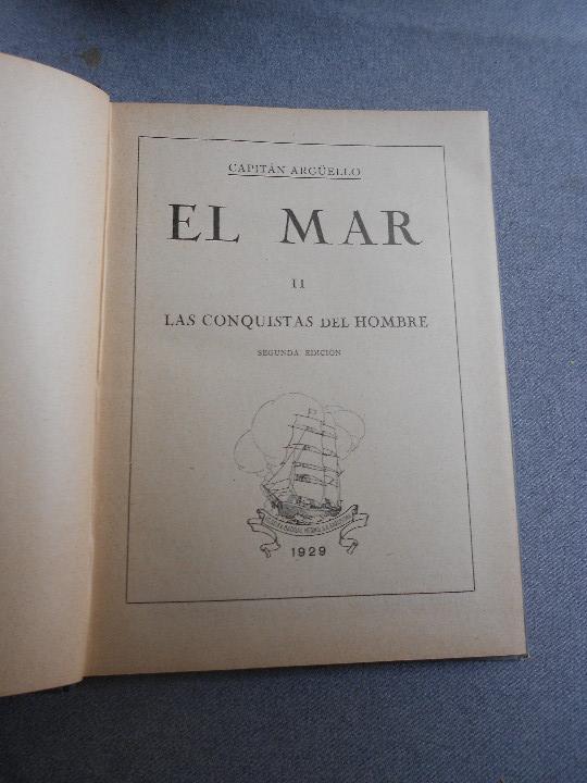 Libros antiguos: EL MAR. TRES TOMOS - Foto 12
