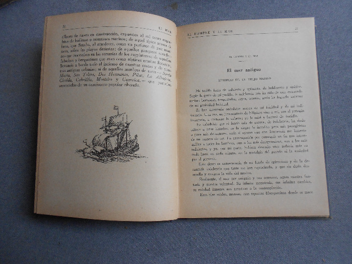 Libros antiguos: EL MAR. TRES TOMOS - Foto 14