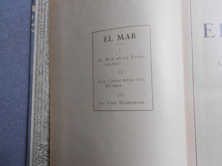 Libros antiguos: EL MAR. TRES TOMOS - Foto 25