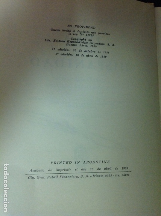 Libros antiguos: Idea de la Hispanidad - Foto 3