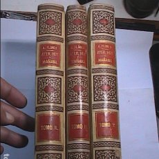 Libros antiguos: AYER HOY Y MAÑANA. LA FE, EL VAPOR Y LA ELECTRICIDAD.1892. MONTANER Y SIMÓ EDITORES.BARCELONA.