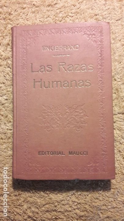 Libros antiguos: Las razas humanas    Engerrand - Foto 2