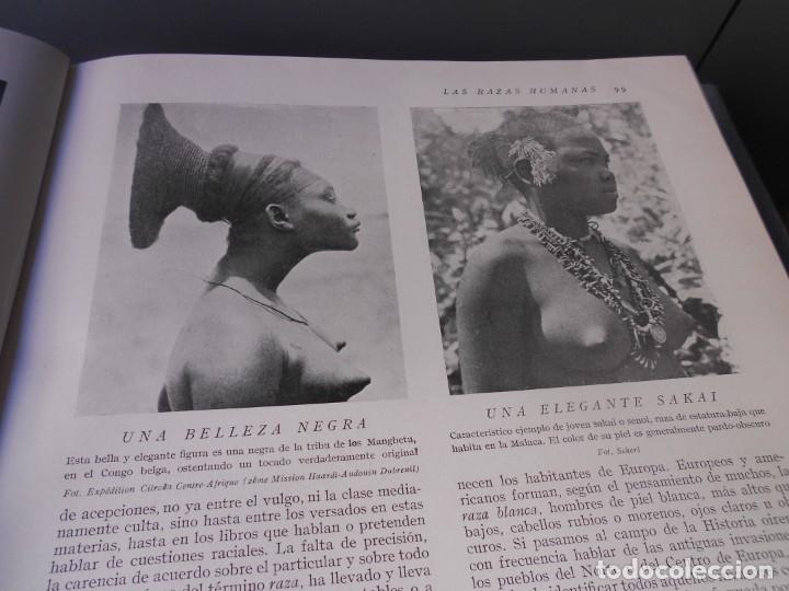 Libros antiguos: LAS RAZAS HUMANAS - Foto 18