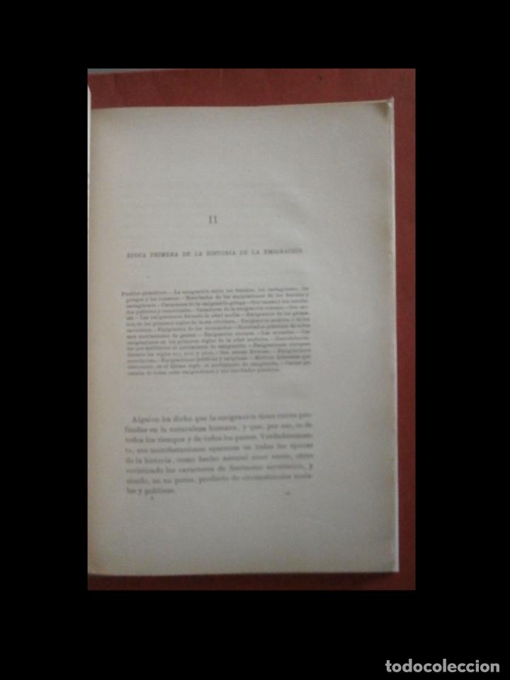 Libros antiguos: El problema de la emigraci&oacute;n. Cristobal Botella - Foto 2