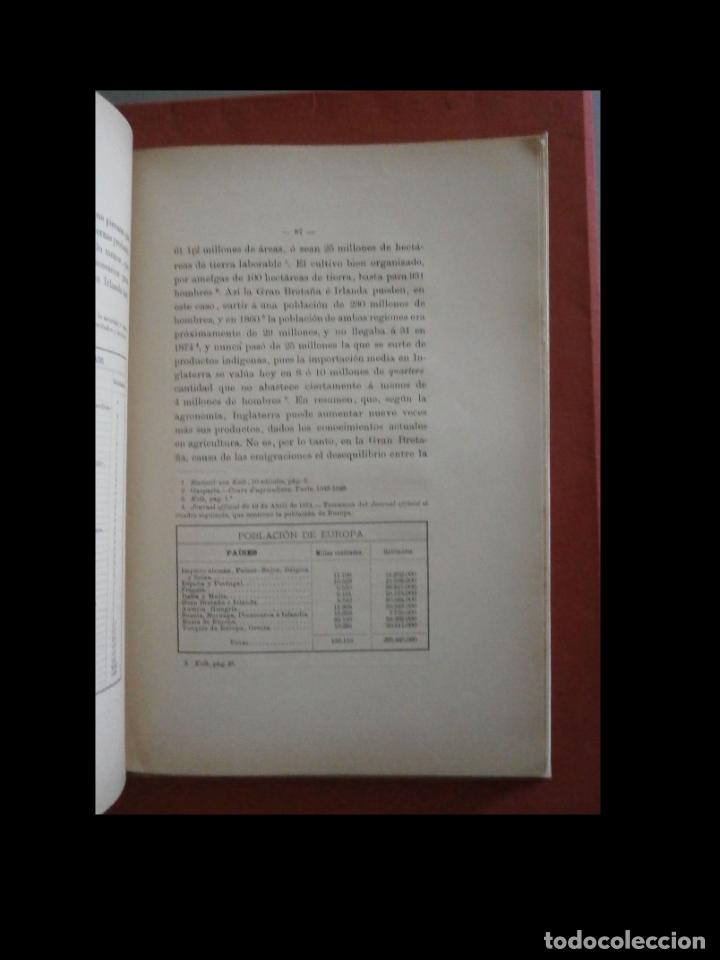 Libros antiguos: El problema de la emigraci&oacute;n. Cristobal Botella - Foto 3