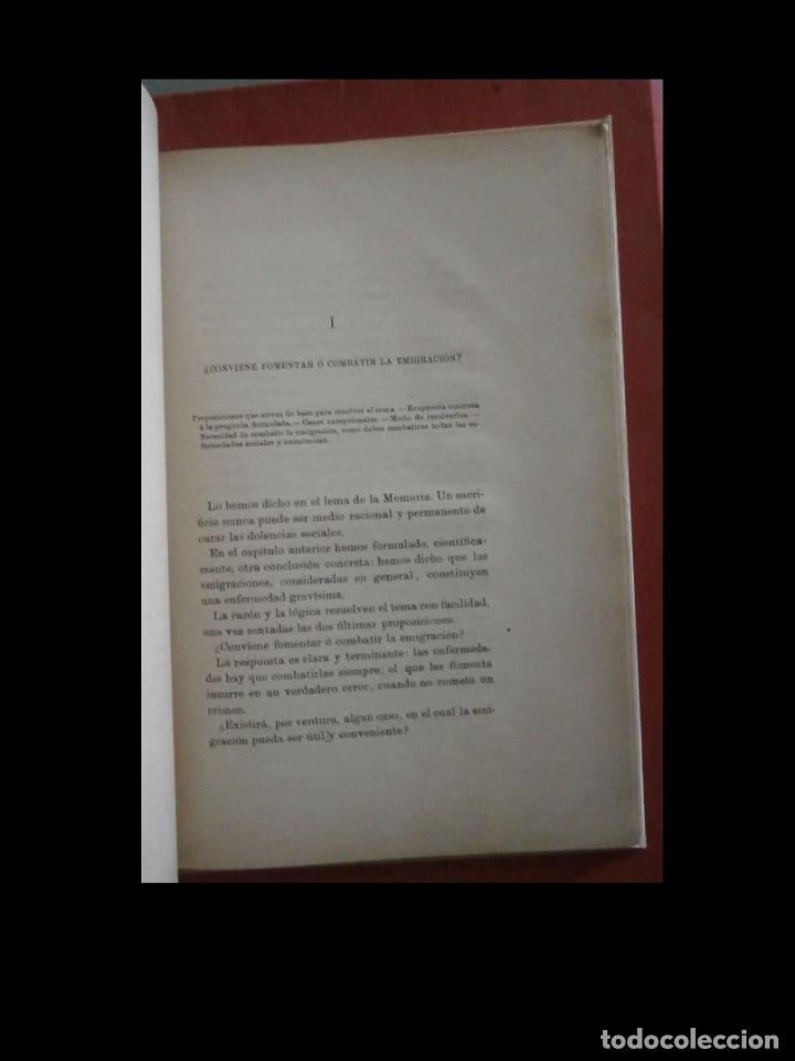 Libros antiguos: El problema de la emigraci&oacute;n. Cristobal Botella - Foto 5