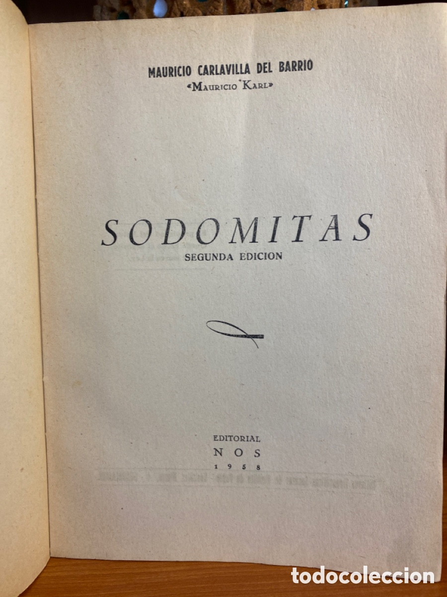Libros antiguos: Libro sodomitas, 3&ordf; edici&oacute;n - Foto 2