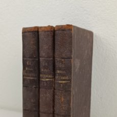 Libros antiguos: LA MORAL UNIVERSAL O LOS DEBERES DEL HOMBRE. BARON DE HOLBACH. BARCELONA 1843. 3 TOMOS. Lote 394534614