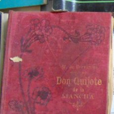 Libros antiguos: LIBRO MIGUEL DE CERVANTES DON QUIJOTE DE LA MANCHA 1901. Lote 400598009